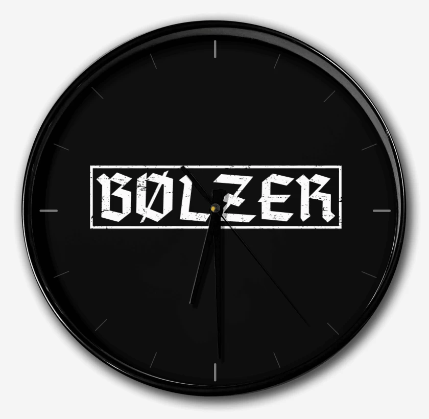 Reloj Negro de Bolzer logo 1