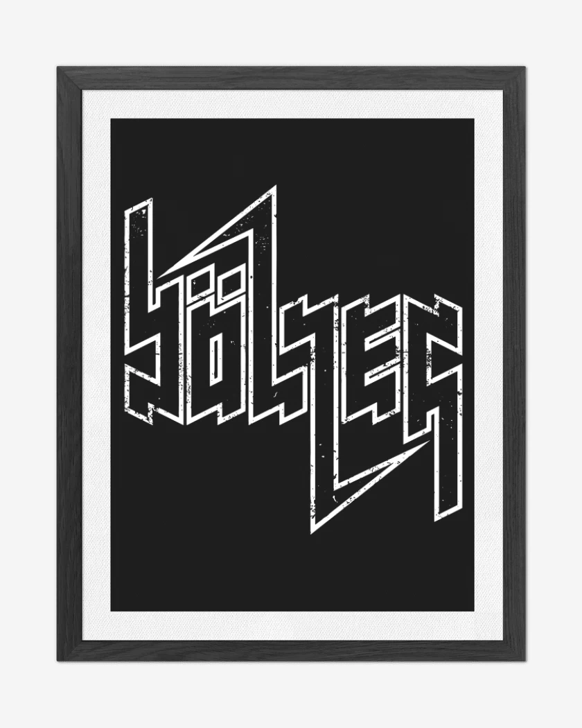 Cuadro decorativo Negro de Bolzer logo 2