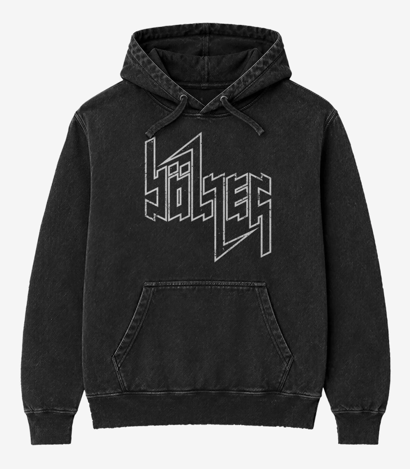 Poleron Canguro Acid Wash Negro de Bolzer logo 2