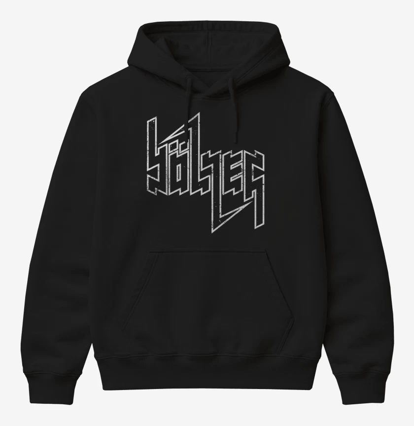 Poleron Canguro básico Negro de Bolzer logo 2