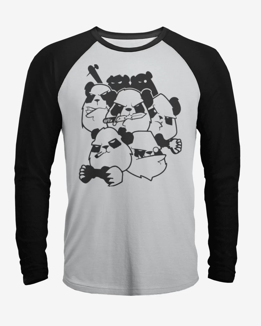 Polera Raglan Pandas