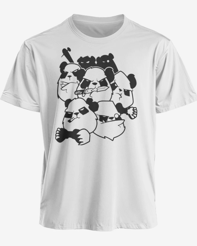 Polera premium Blanco de Pandas