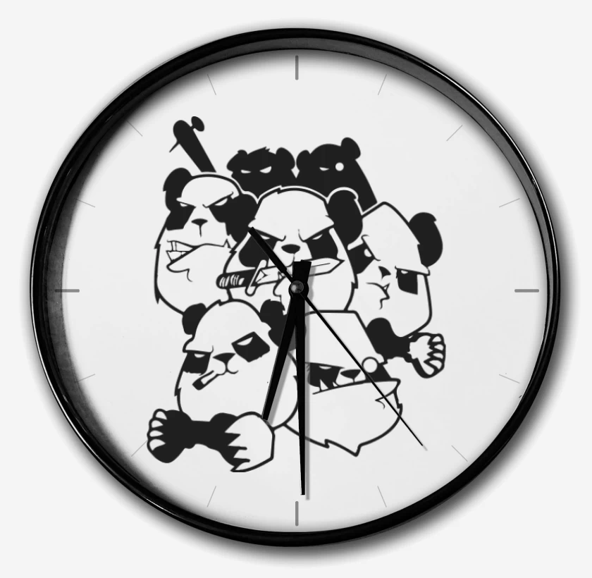 Reloj Blanco de Pandas