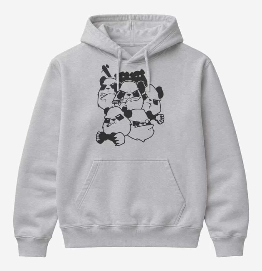 Poleron Canguro básico Pandas