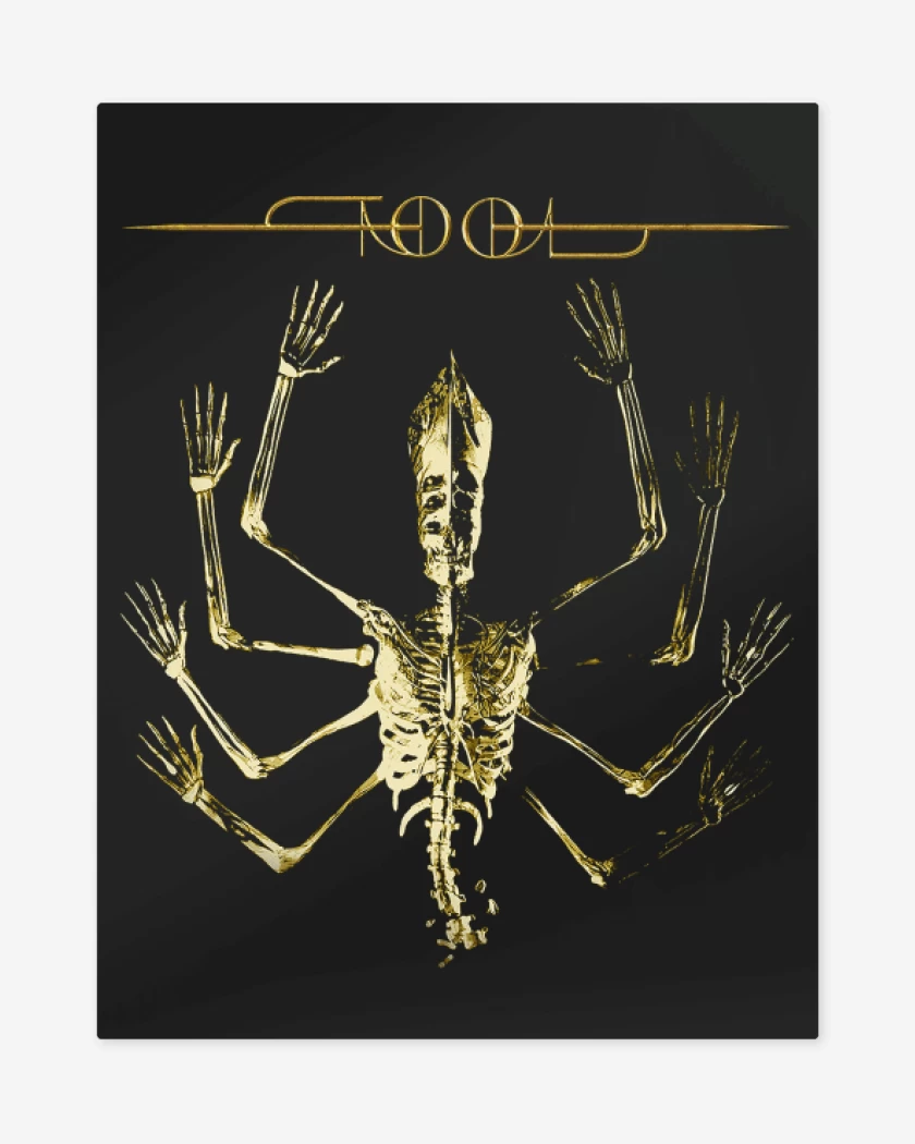 Print metalico Negro de Tool en Chile