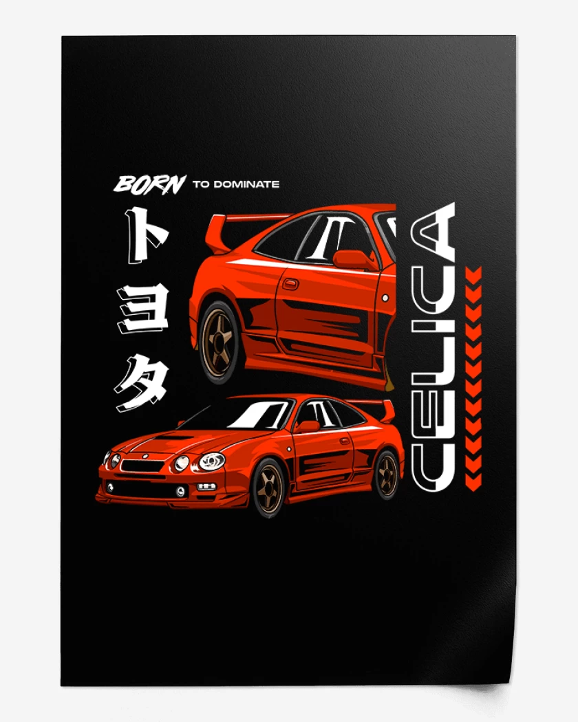 Print Celica Toyota