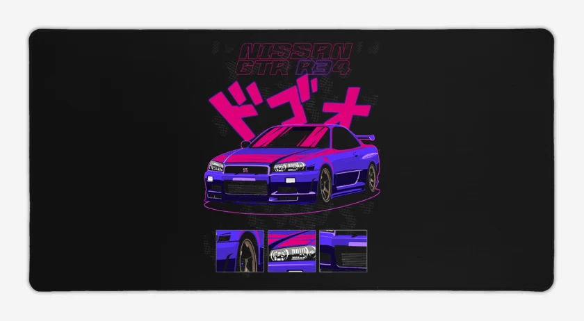 Mouse pad Gamer GTR 34
