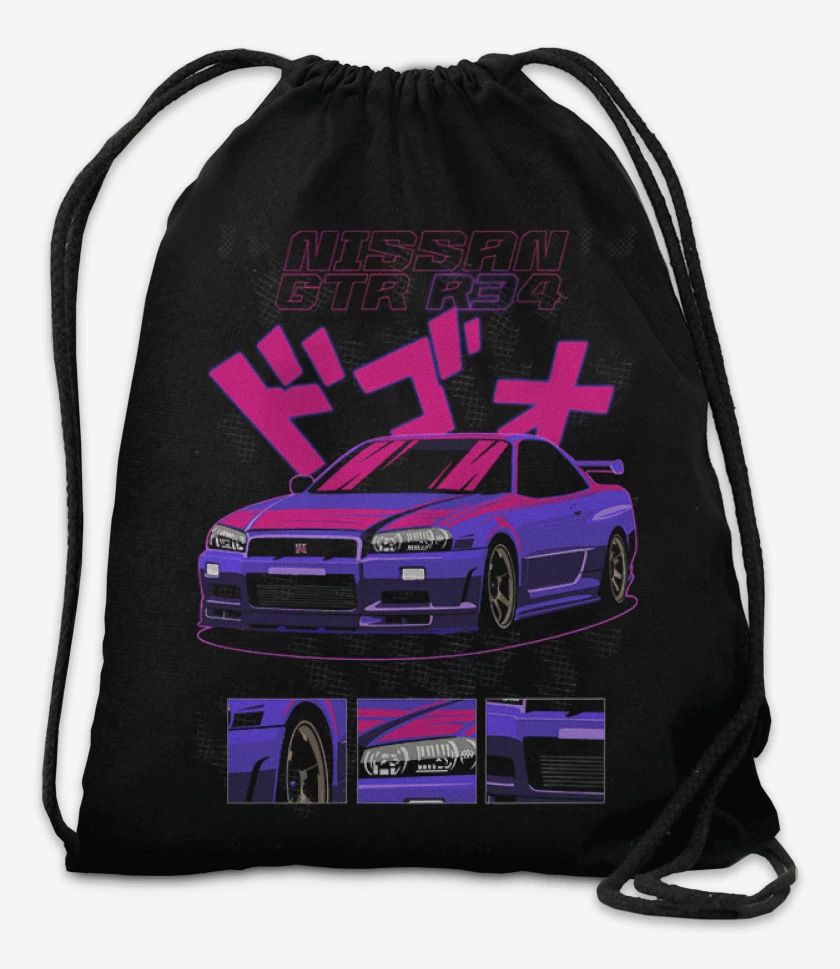 Mochila Negro de GTR 34