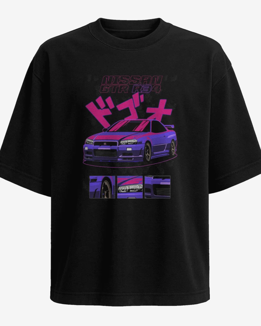 Polera Oversize GTR 34