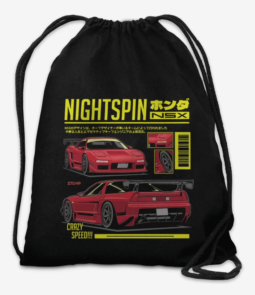 Mochila Negro de Honda NSX