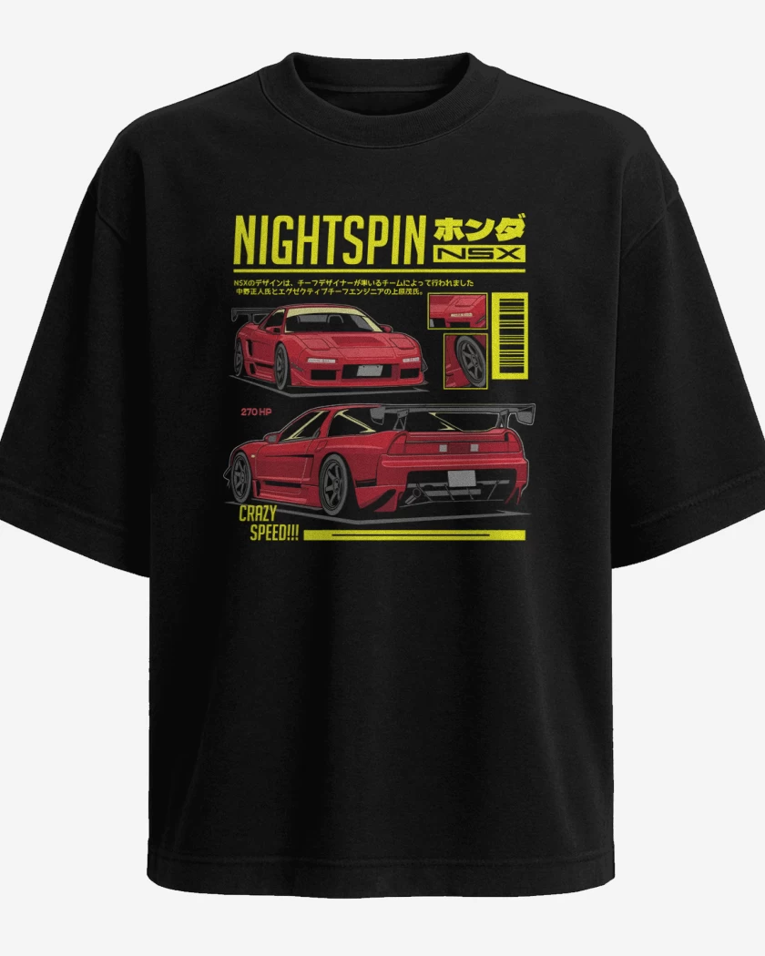 Polera Oversize Honda NSX