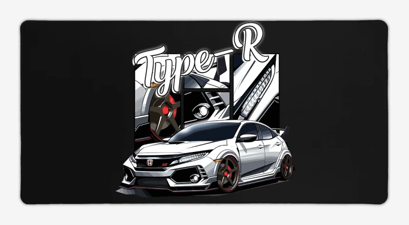 Mouse pad Gamer Negro de Type  R