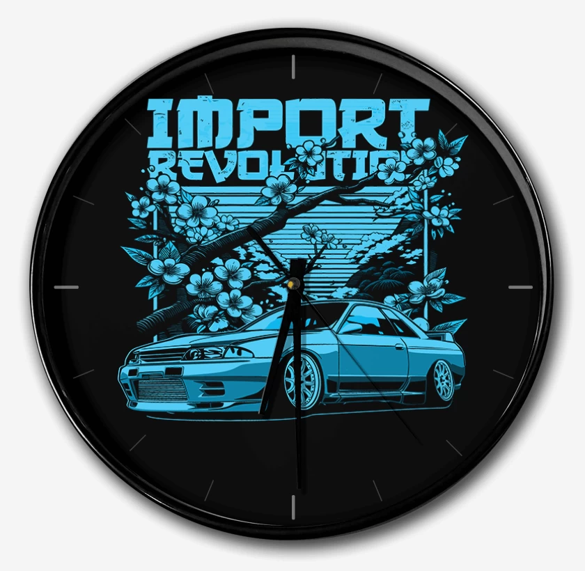 Reloj Negro de Skyline r34