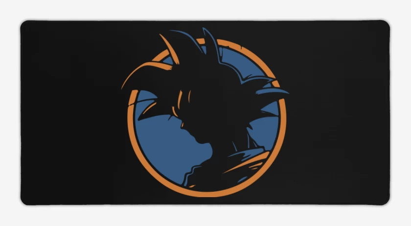Mouse pad Gamer Negro de Goku 5