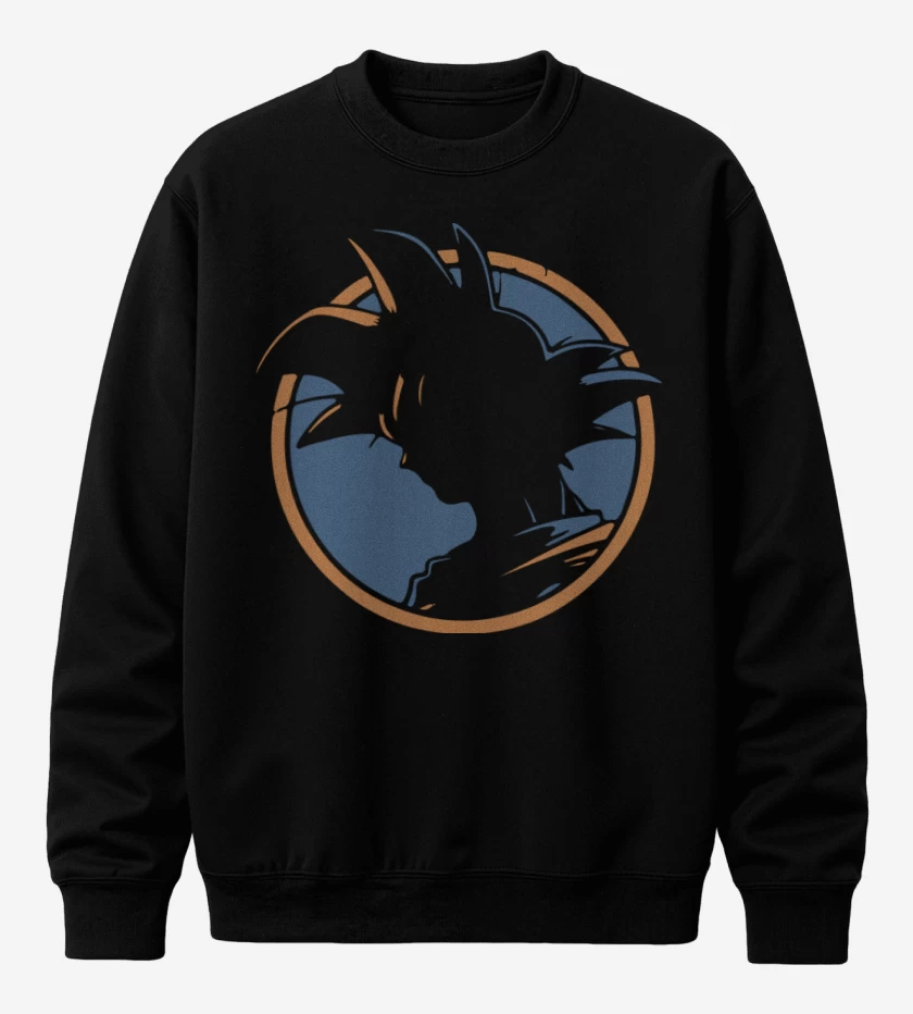 Poleron polo Negro de Goku 5