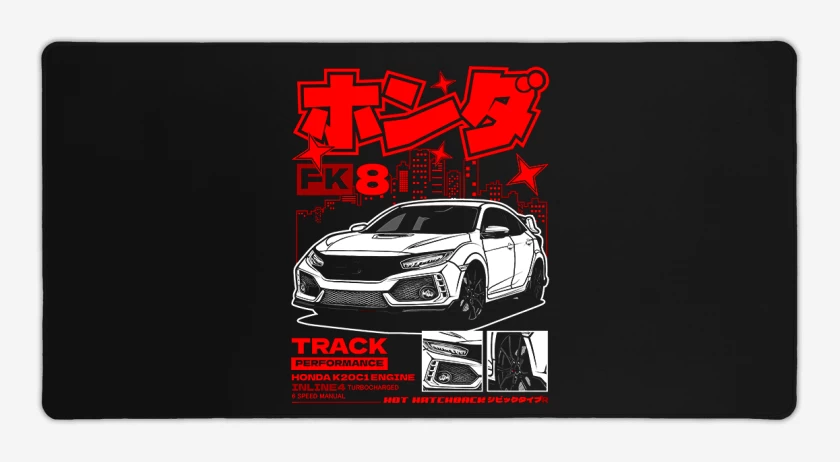 Mouse pad Gamer Honda Type R