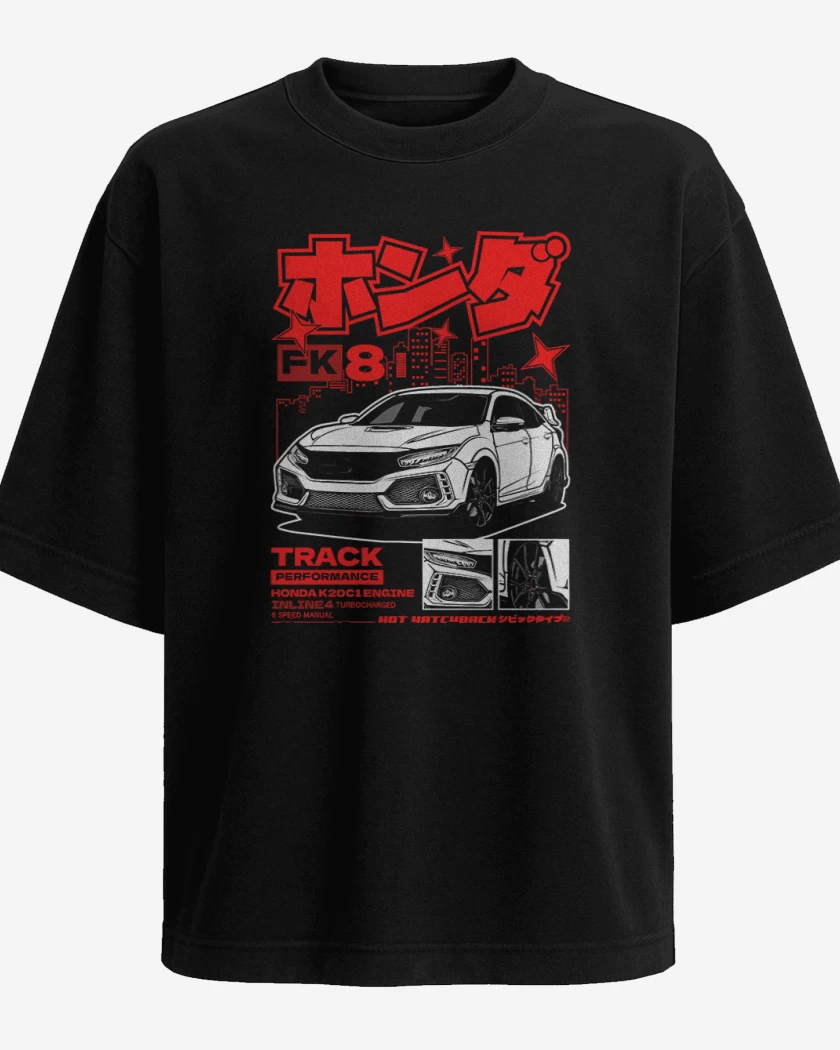 Polera Oversize Honda Type R