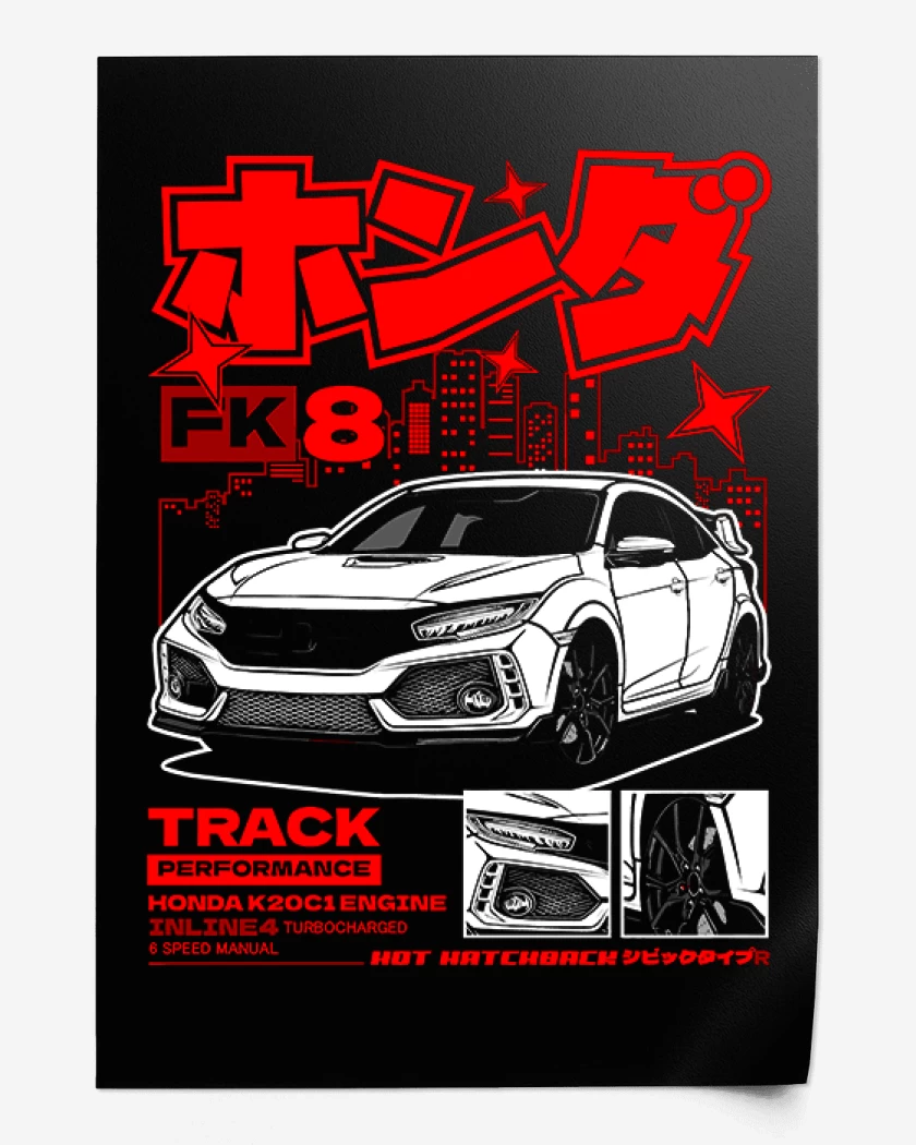 Print Honda Type R