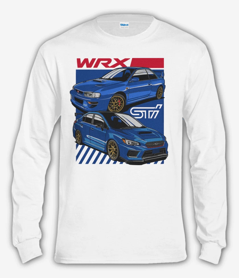 Polera manga larga Blanco de WRX 