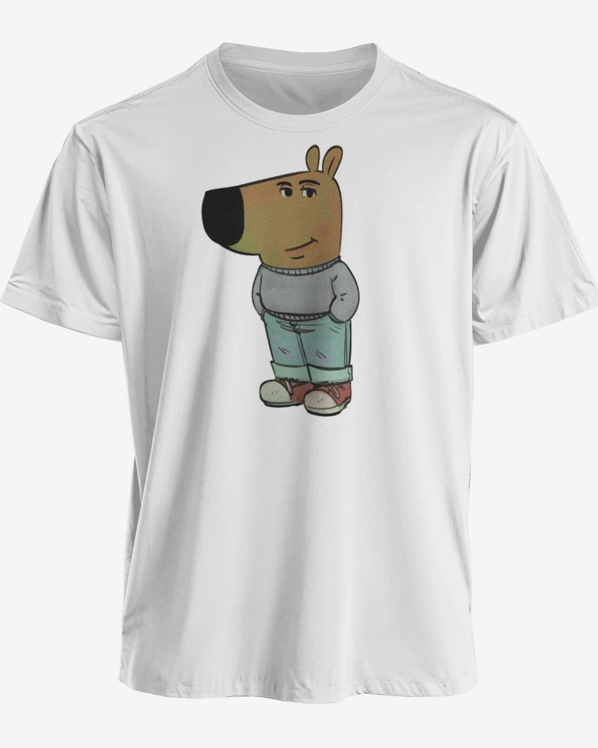Polera premium Blanco de Chill de Cojones