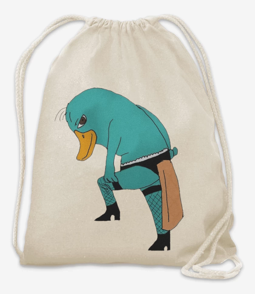 Mochila Blanco de Perry El OrtitoRico