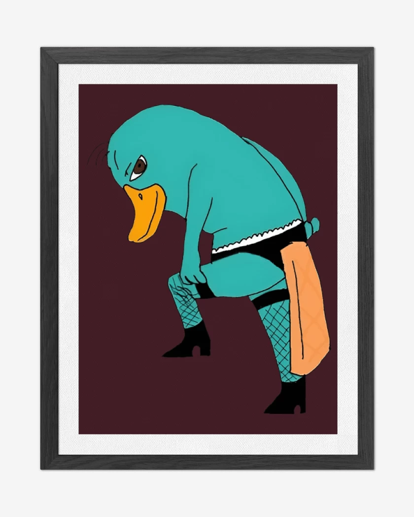 Cuadro decorativo Perry El OrtitoRico
