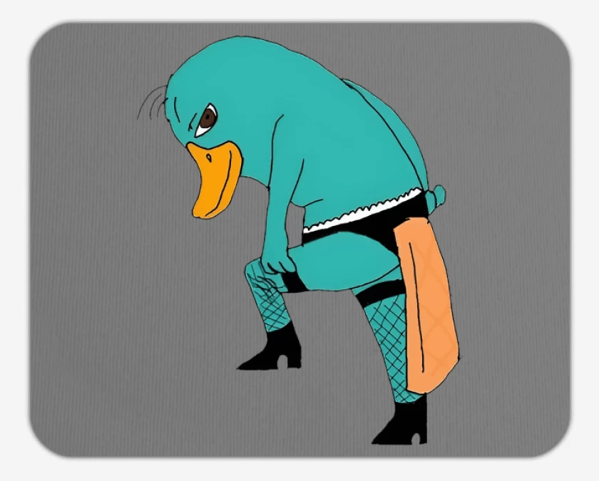 Mousepad Perry El OrtitoRico