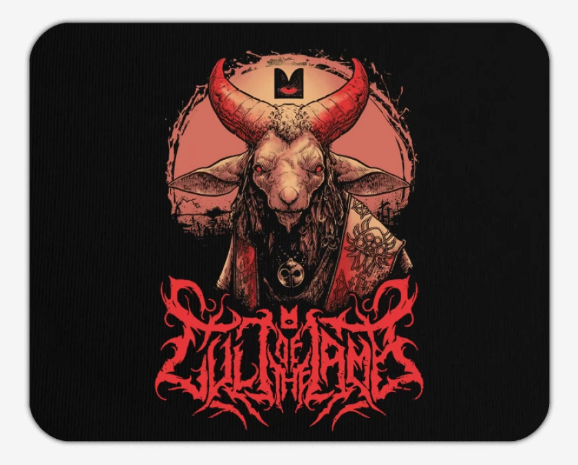 Mousepad Cult of the Lamb Unholy Lamb