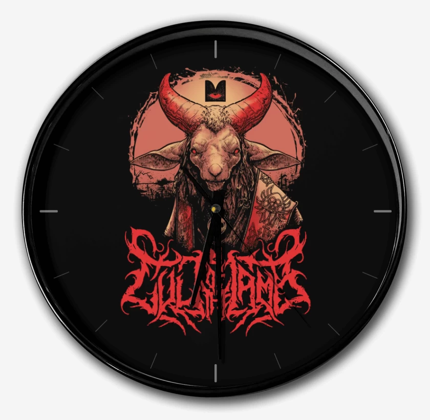 Reloj Negro de Cult of the Lamb Unholy Lamb