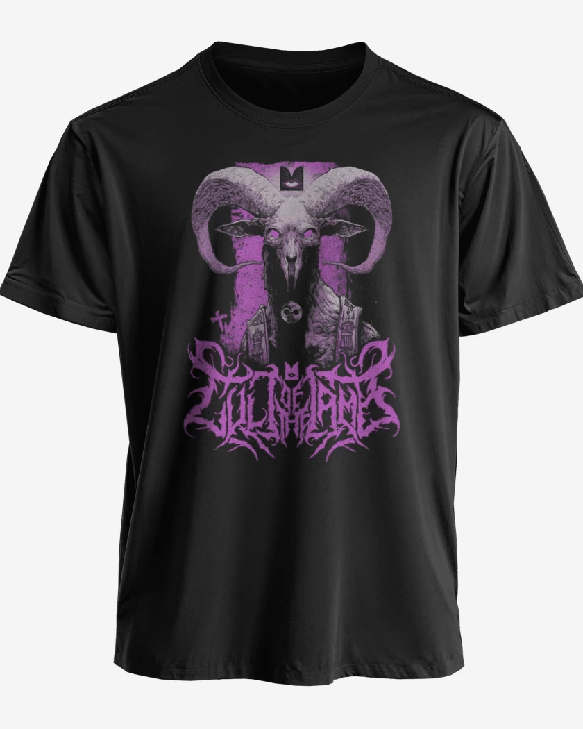 Polera Cult of the Lamb Unholy Goat