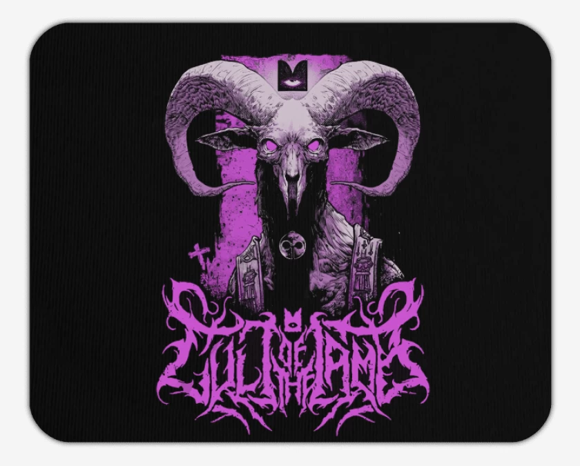 Mousepad Cult of the Lamb Unholy Goat