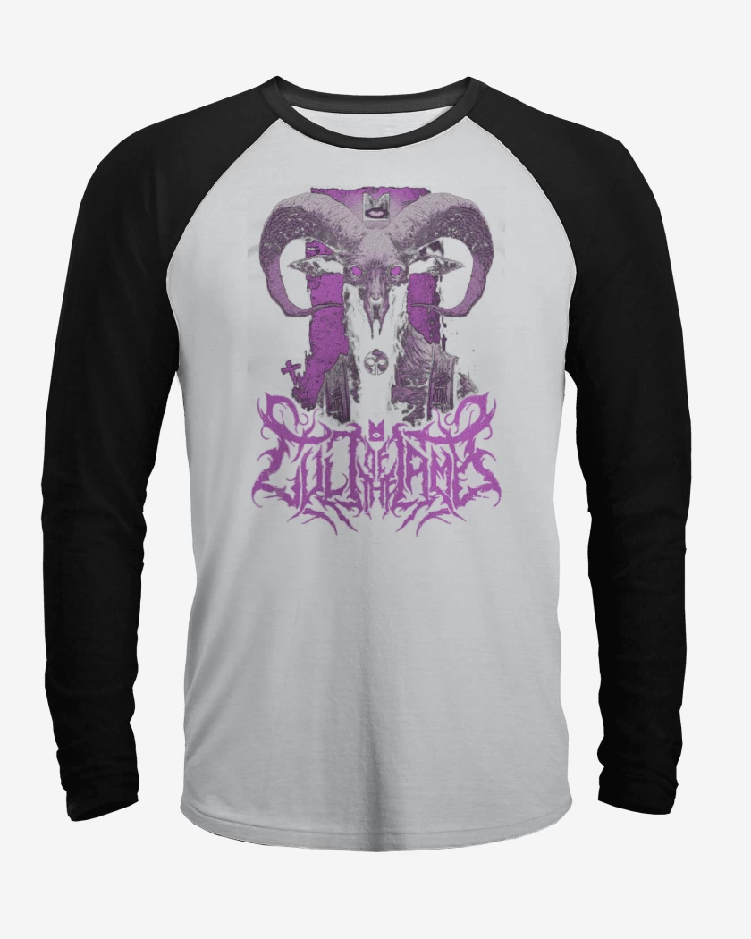Polera Raglan Cult of the Lamb Unholy Goat