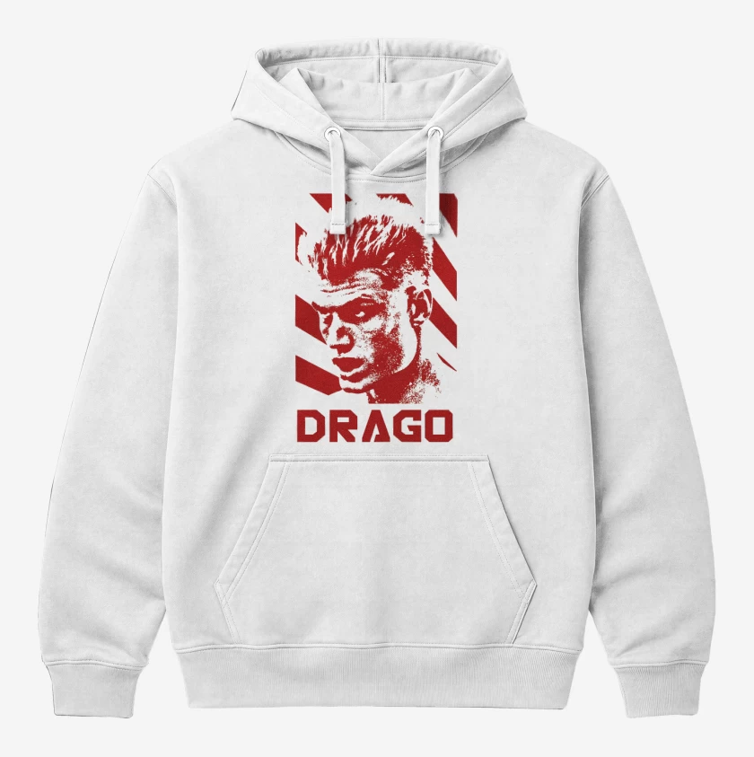 Polerón Canguro Blanco de Drago