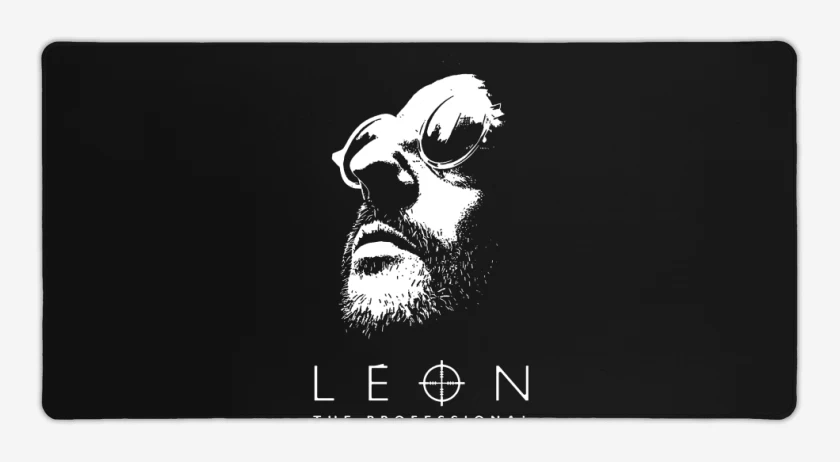 Mouse pad Gamer Negro de Leon the professional 2