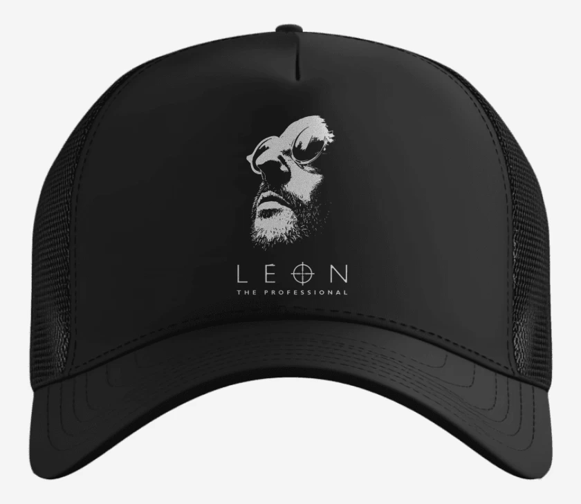 Gorro Negro de Leon the professional 2