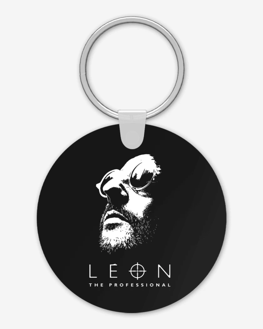 Llavero Negro de Leon the professional 2