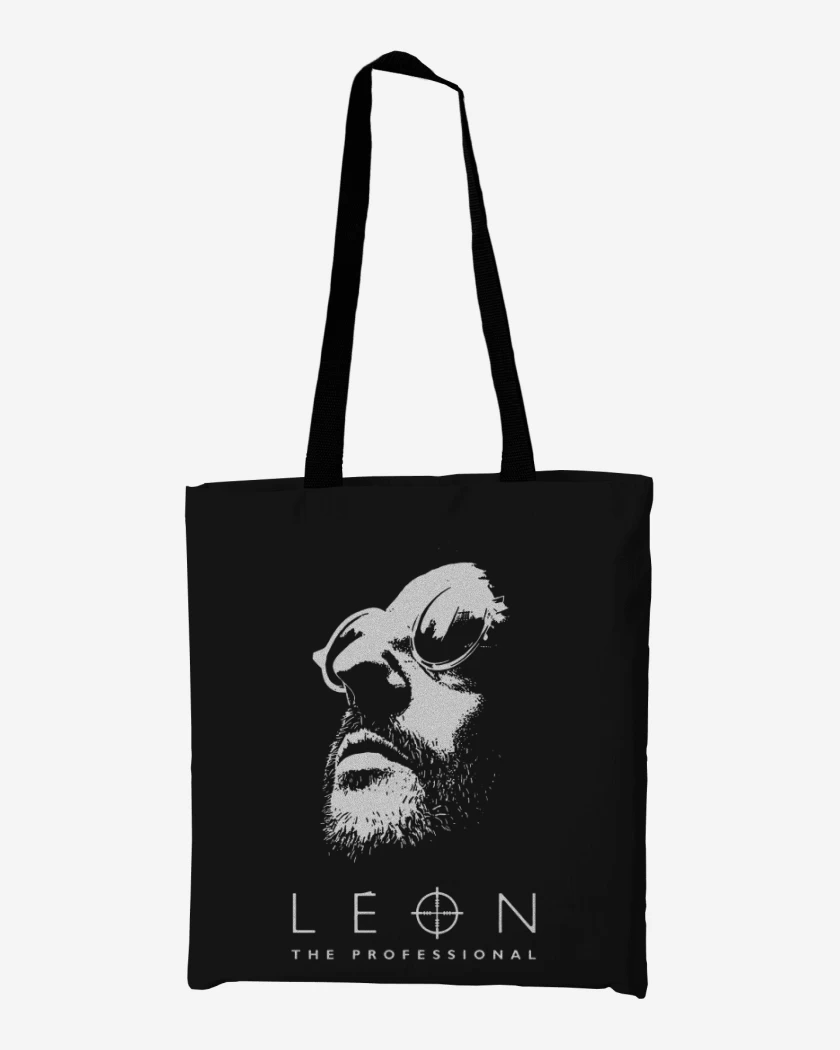 Totebag Negro de Leon the professional 2