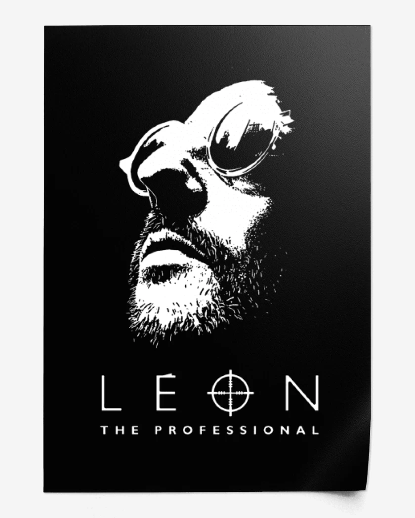 Print Negro de Leon the professional 2