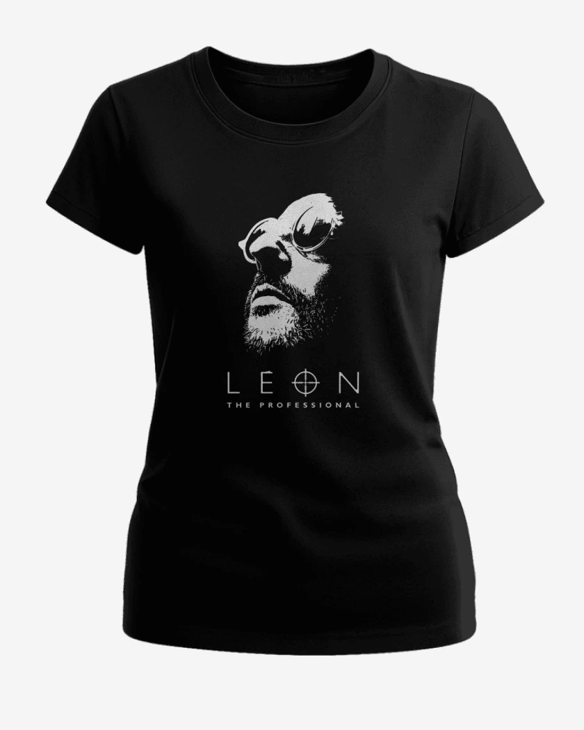 Polera de Mujer Negro de Leon the professional 2