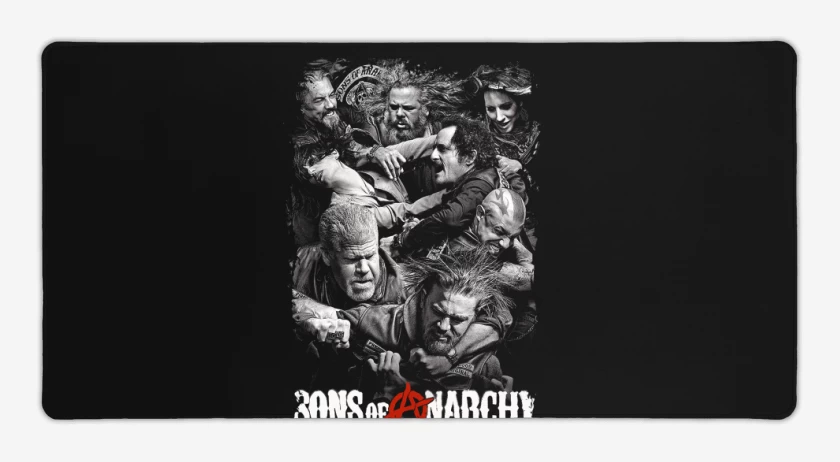 Mouse pad Gamer Negro de Sons of anarchy poster