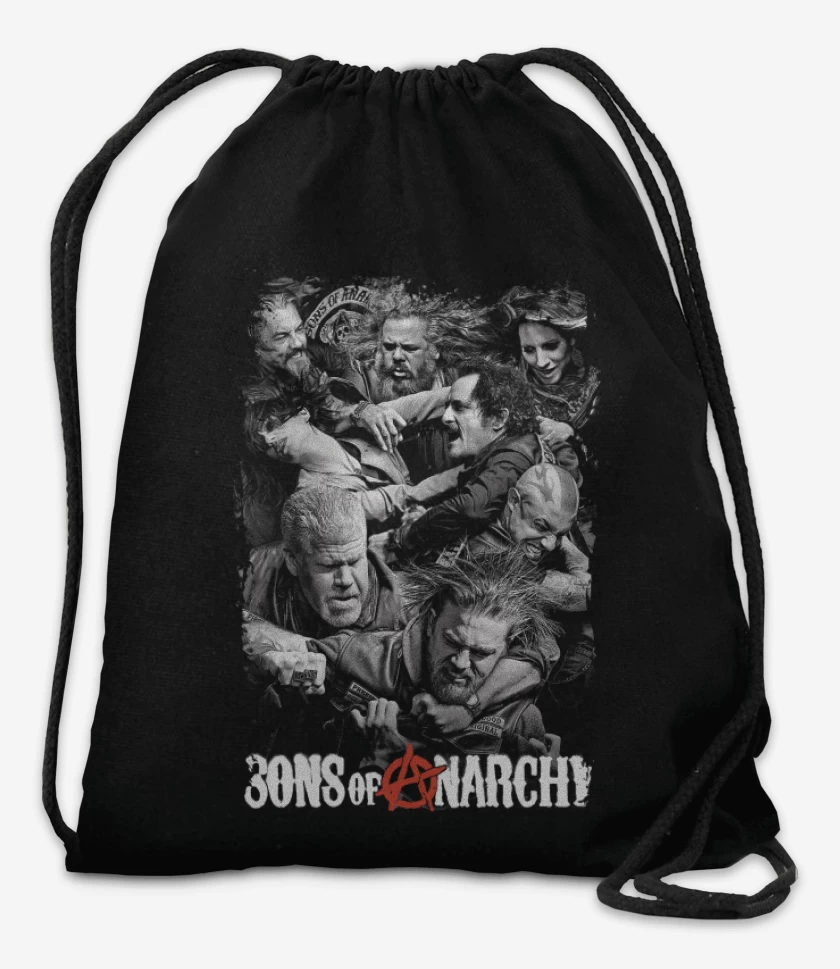 Mochila Negro de Sons of anarchy poster