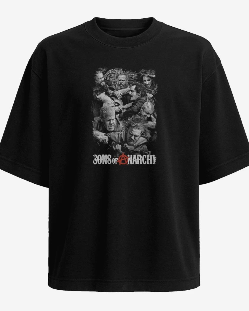 Polera Oversize Sons of anarchy poster
