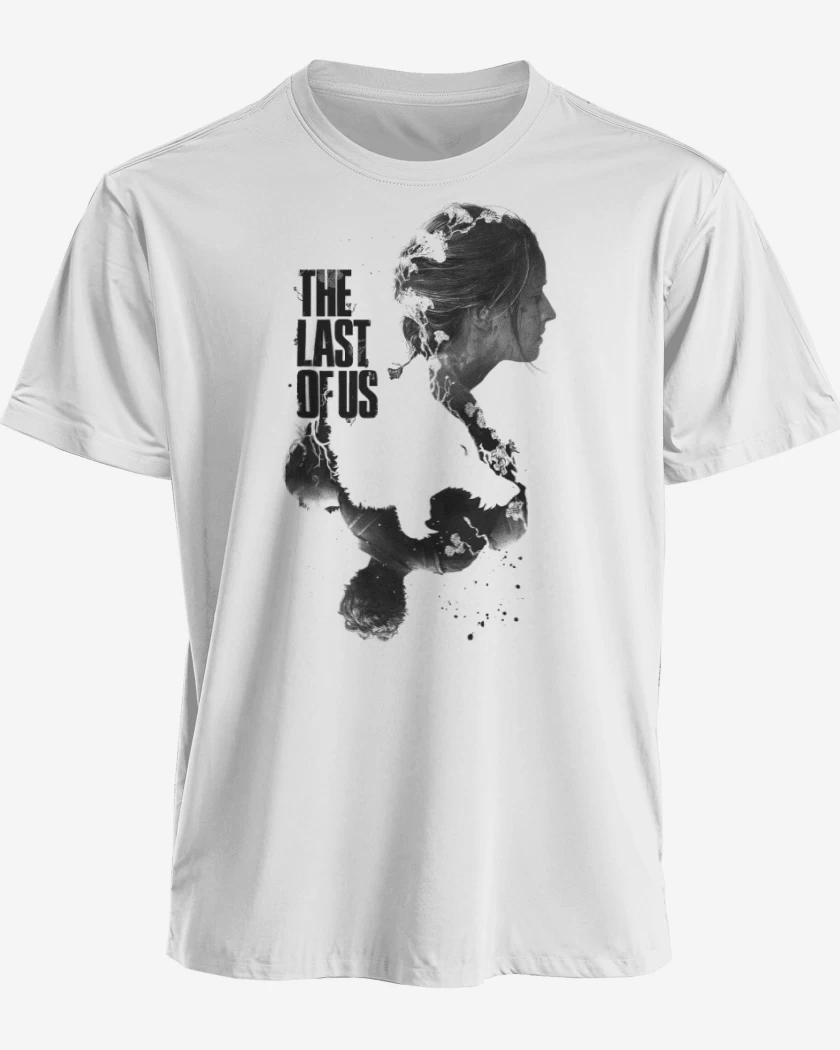 Polera premium Blanco de The Last of Us Abby 