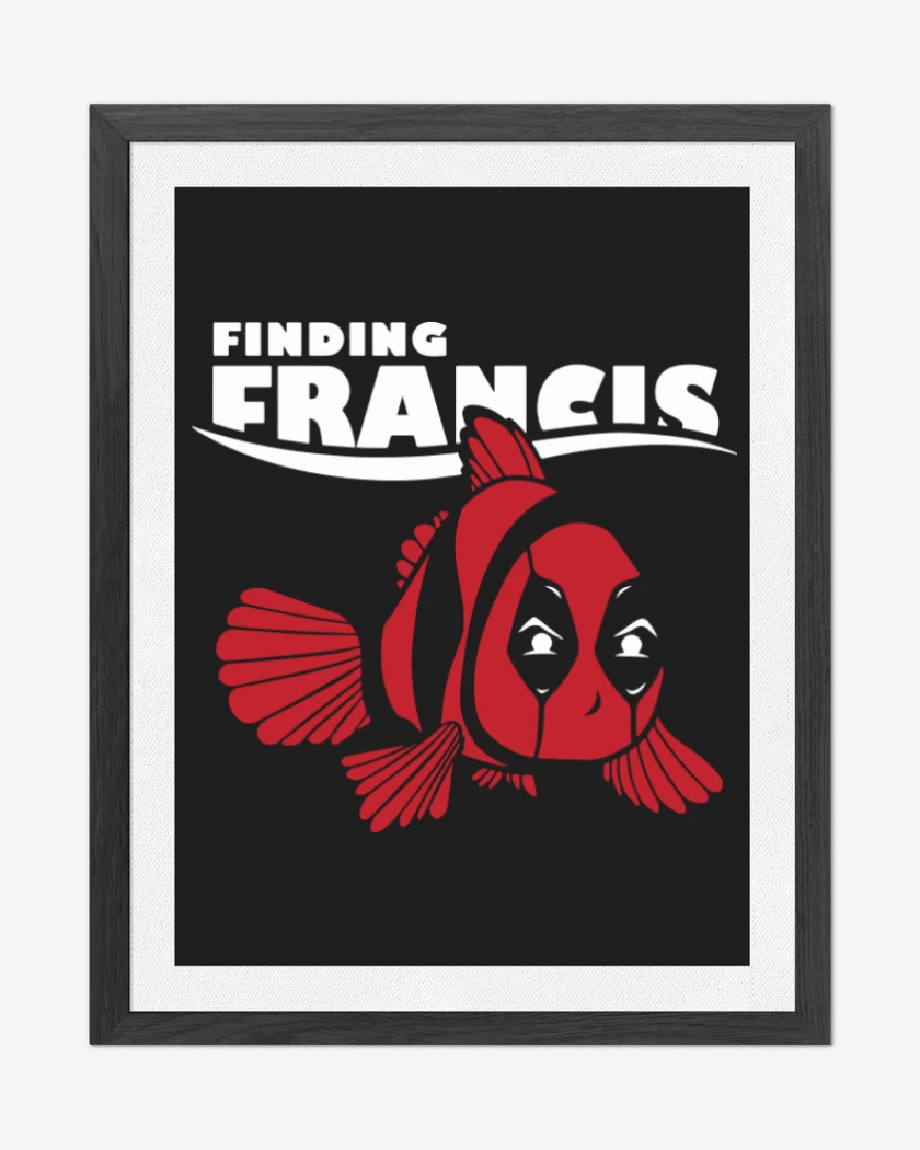 Cuadro decorativo Negro de Finding franci