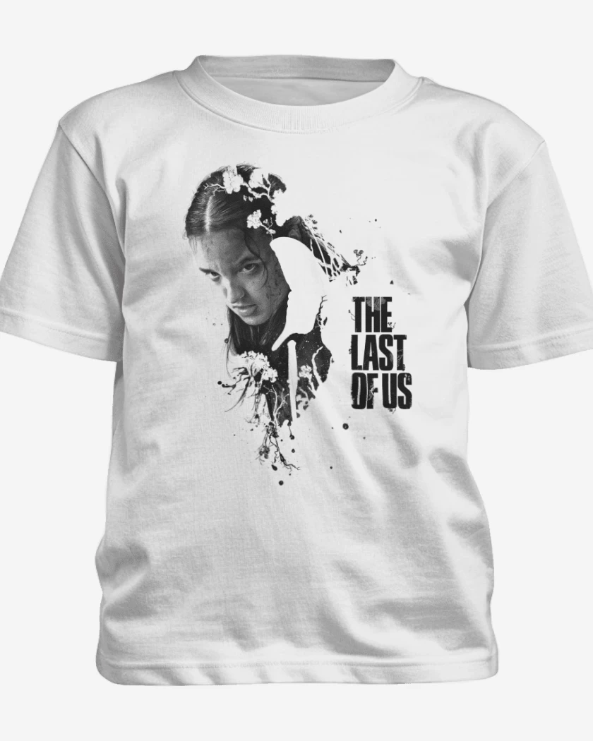 Polera de niño Blanco de The Last of Us Ellie 