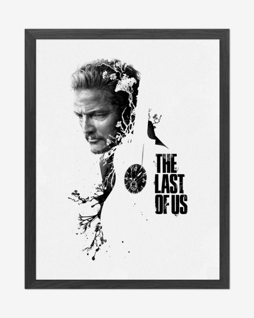 Cuadro decorativo Blanco de The Last of Us Joel