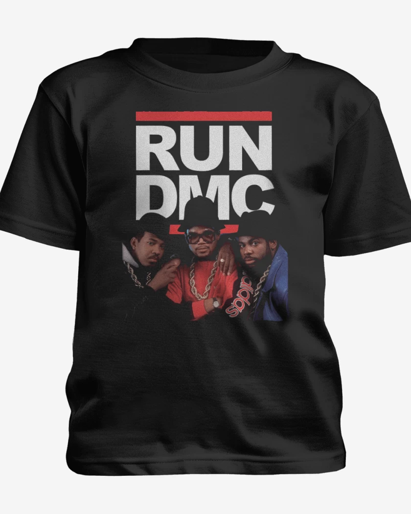 Polera de niño Negro de RUNDMC