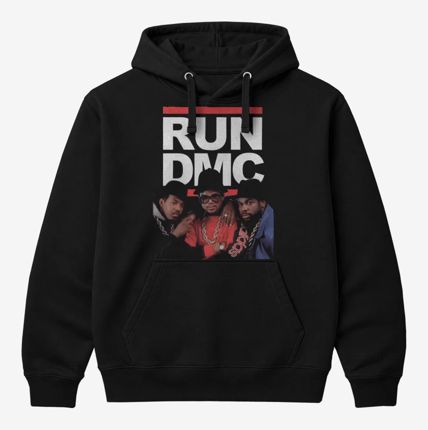Polerón Canguro Negro de RUNDMC