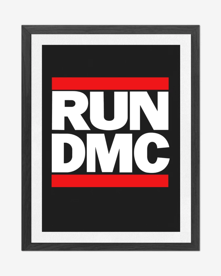Cuadro decorativo RUNDMC LOGO