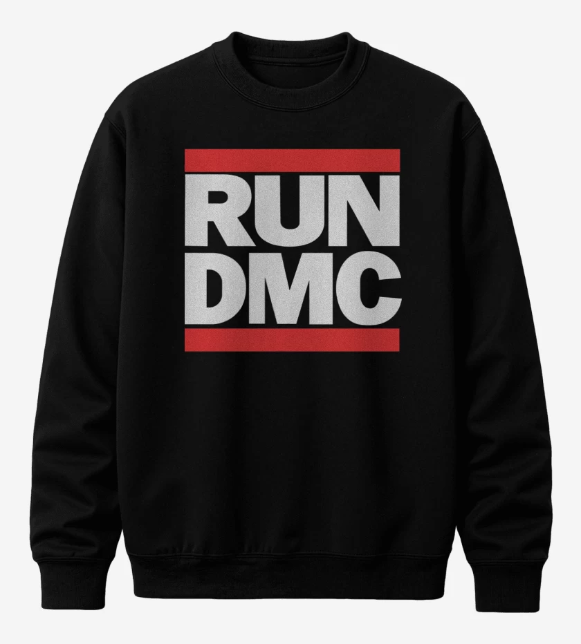 Poleron polo Negro de RUNDMC LOGO